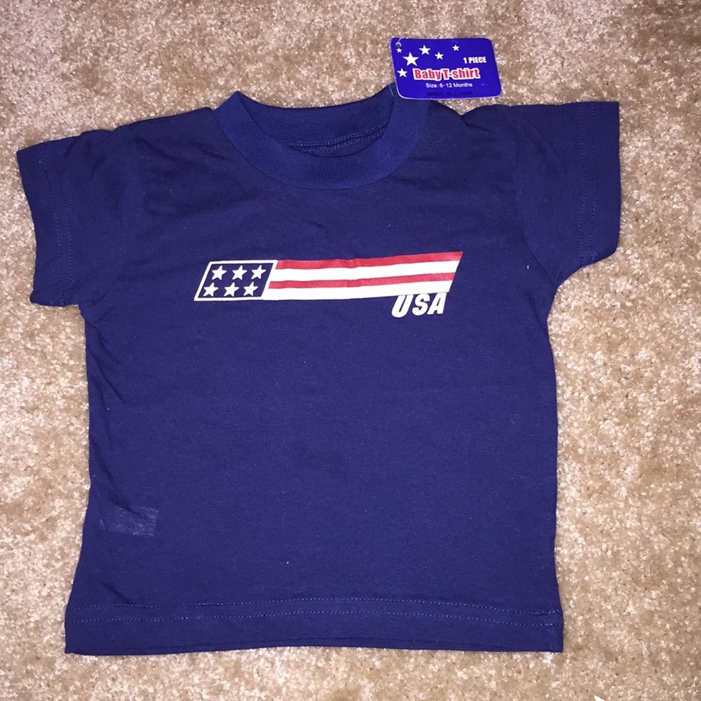Baby “USA” T-Shirt (6-12 months) NEW